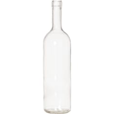 Marjukka 8 pcs 750ml clear glass bottle