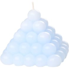 Polar pyramid bubble candle