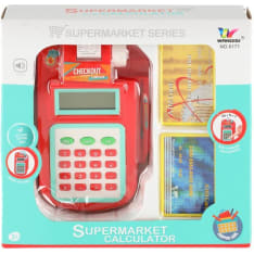 Credit card machine playset with sounds