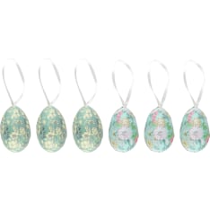 Verso Branch ornament egg floral 6cm