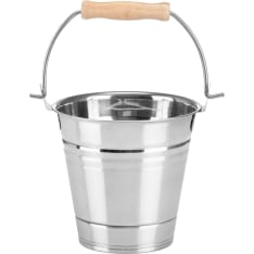 4Living Sauna bucket steel 2 L