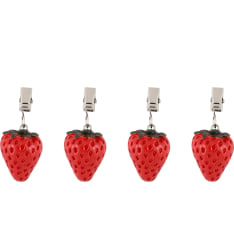 4Living Strawberry 4pcs tablecloth wind weights