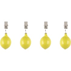 4Living Lemon 4pcs tablecloth wind weights