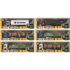 Maisto Freight Haulers Volvo / Scania rekka-auto (lajitelma)