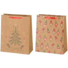 Winteria Kraft gift bag