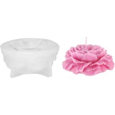 Peony 9.2 x 4.5 cm candle mould
