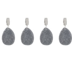 4Living Oval 4pcs tablecloth wind weights