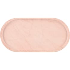 Maku Light Pink 30x15cm Marble Tray