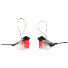 Winteria 2pcs branch ornament