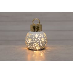 Winteria 10cm LED Christmas ball