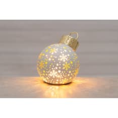 Winteria 12cm led joulupallo