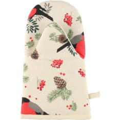 Winteria Punatulkku oven mitt