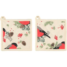 Winteria Punatulkku 2 pcs pot holder