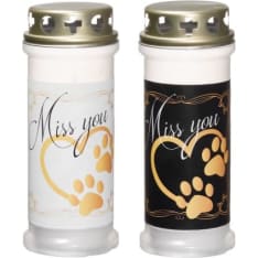 Polar 40h pet memorial grave candle