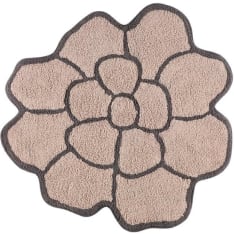 4Living Flower bathroom mat