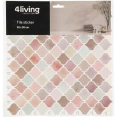 4Living Geometric 30x30cm tile sticker