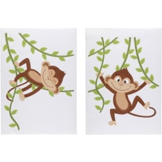 4Living Monkey assorted decorative sticker