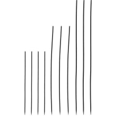 4Living 10pcs assortment of flower sticks