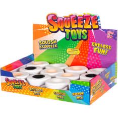 Pop Up toilet bowl with figurine 6,5 cm (assortment)