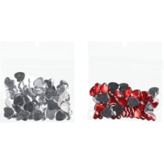 Acrylic cores, 1.2 cm, 48 pieces (assorted)