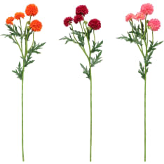 4Living 61cm pallokrysanteemi oksa lajitelma