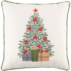 Winteria Under the Christmas Tree Decorative Cushion