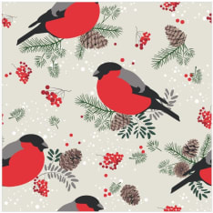 4Living Bullfinch Oilcloth Tablecloth