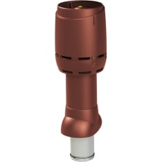 Vilpe Flow 125P/IS/700 red insulated exhaust pipe