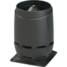 Vilpe Flow 160S + installation kit 300X300 black ventilation outlet