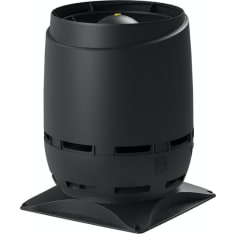 Vilpe Flow 200S + installation kit 400X400 black ventilation outlet