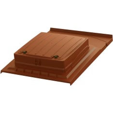 Vilpe Uniroof brick red sunroof