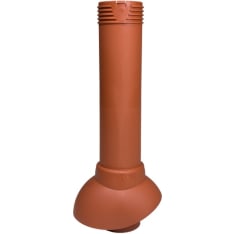 Vilpe 110 brick red ventilation pipe