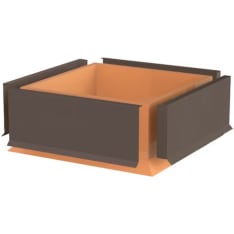 Vilpe Multiroof 300 kattoluukun harmaa pellityssarja