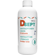 DSept 500 ml antiseptinen liuos