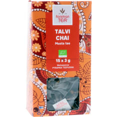 Forsman Pyramid Talvi Chai Luomu 15x3g maustettu musta tee