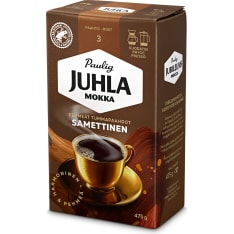 Paulig Juhla Mokka Samettinen filter ground coffee 475g