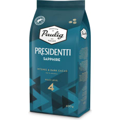 Paulig President Sapphire 400g coffee bean