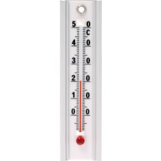 Suomen lämpömittari 106 alumiini 12cm huonelämpömittari