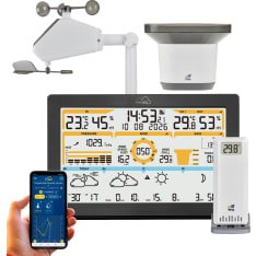 Suomen Lämpömittari 8825 weather station TFA.me rain and wind
