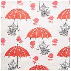 Moomin Pikku Myy punainen 20 kpl lautasliina