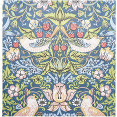 William Morris Strawberry Thief sininen 20 kpl lautasliina