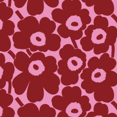 Marimekko Mini Unikko pinkkipinkki lautasliina