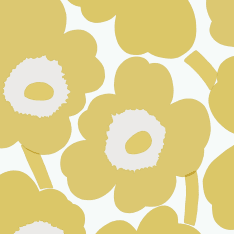 Marimekko Poppy gold 20 napkins