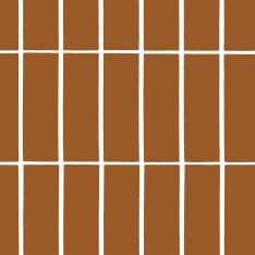 Marimekko Brickstone rust napkin