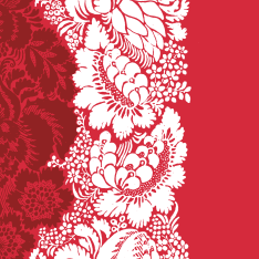 Marimekko Ananas punainen lautasliina