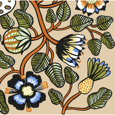 Marimekko Tiara green napkin