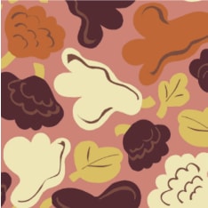 Marimekko Kukasta kukkaan autumn napkin 20kpl/24cm