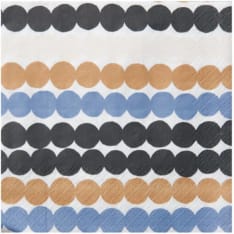 Marimekko Räsymatto sinibeige 20kpl lautasliina