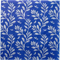 Havi Olivia blue silver napkin 20 pcs