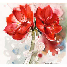 Havi Amaryllis napkin